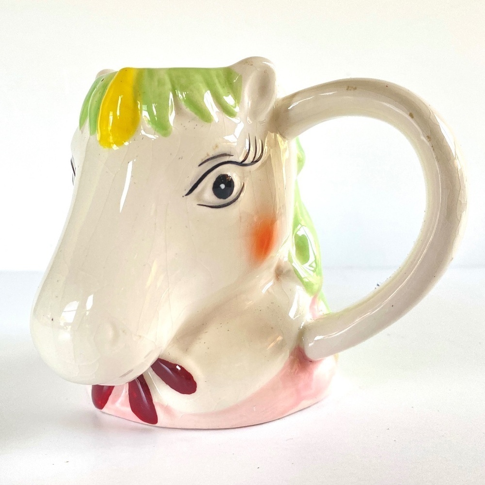 Unicorn Head Pastel Coffee Tea Mug